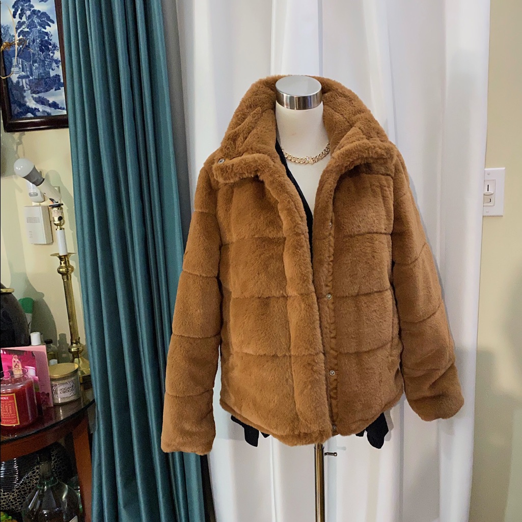 7 For All Mankind Brand New Faux Fur